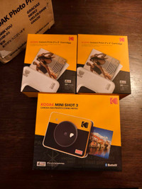 Kodak Mini Shot 3 with 68 sheets Brand new in seal