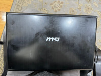 Selling MSI Gaming Laptop with Intel Core I7