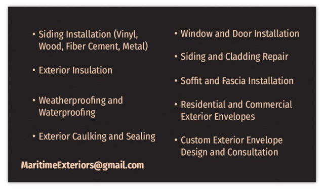 Expert Cladding & Siding Services in Halifax in Fence, Deck, Railing & Siding in Bedford - Image 3