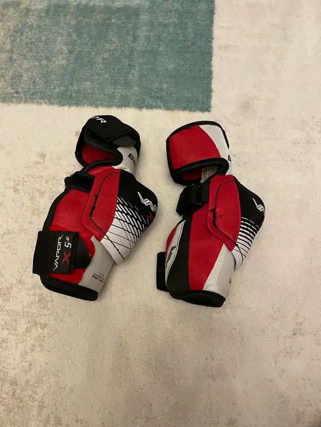 Bauer Vapor X5.0 hockey elbow pads size junior large in Hockey in Oakville / Halton Region - Image 3