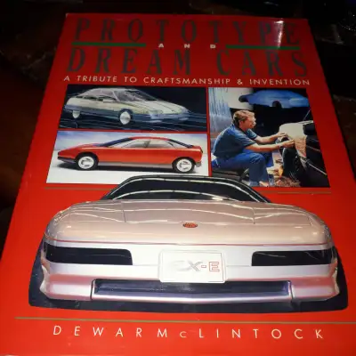 Prototype and dream cars Hardcover – Import, January 1, 1989 like cars you will love this book , nic...