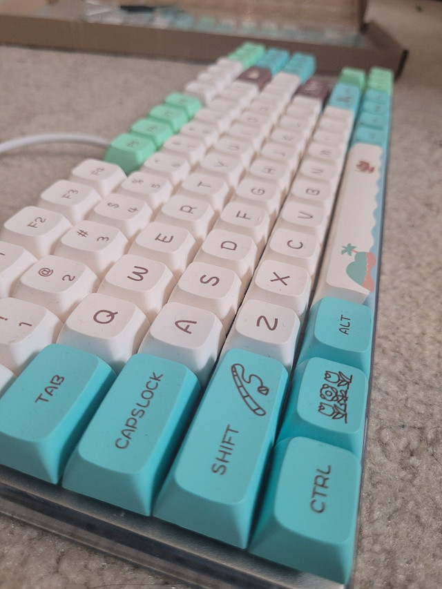 Mechanical Keyboard + Keycap Set + Keycap/Switch Puller in Mice, Keyboards & Webcams in City of Toronto - Image 2