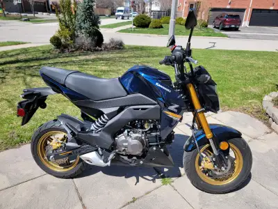 Bike is in excellent condition, with low mileage