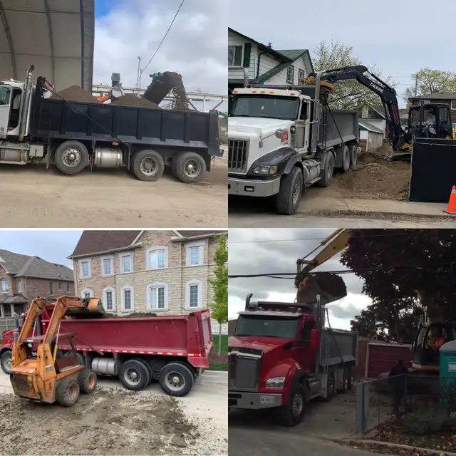 Dump truck for hire