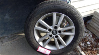 Alloy rims and tires