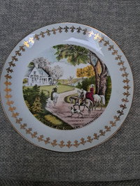Vintage Collectors Plate