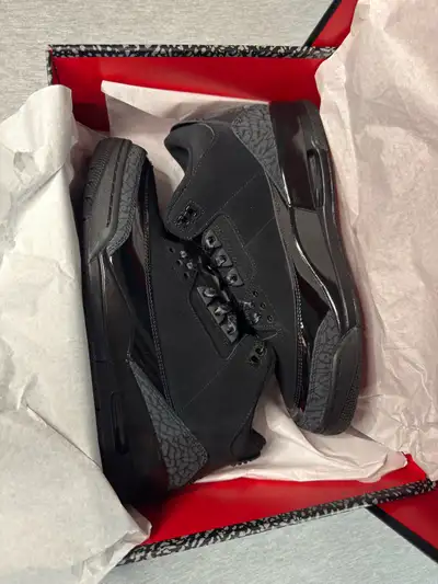 Nike Jordan retro 3 Black cat , View more