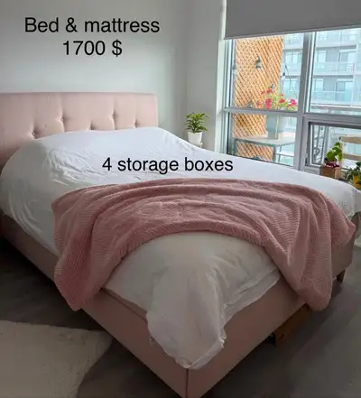 IKEA bed and mattress, View more