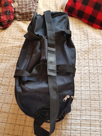 New Wheeled Duffle Bag with Hair Dryer.