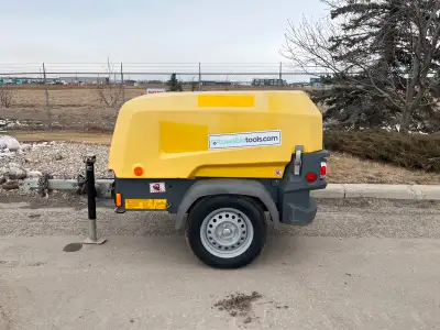 110 CFM Atlas Copco XAS 110 Tow Behind Air Compressor 1 x Unit, View more