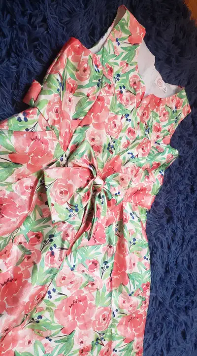 Girl's Elegant Floral Dress, View more