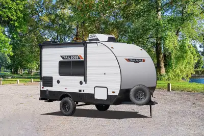 Selling my 2024 Gulf Stream Trail Boss 150RD , a purpose-built, off-road ruggedized teardrop trailer...