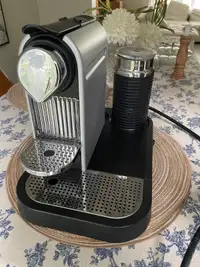 Nespresso with milk frother 