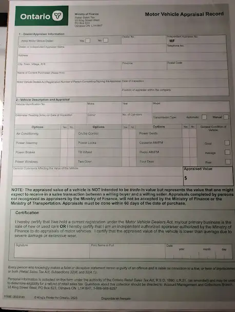 APPRAISALS ALL TYPES 416 455 3557   mi in Auto Insurance & Financing in Mississauga / Peel Region - Image 10