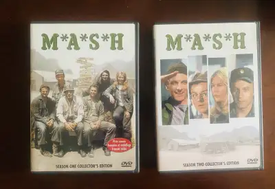 M*A*S*H DVD's •Season 1 & Season 2 Collectors Editions !!! (Limited to number of pics one can post o...