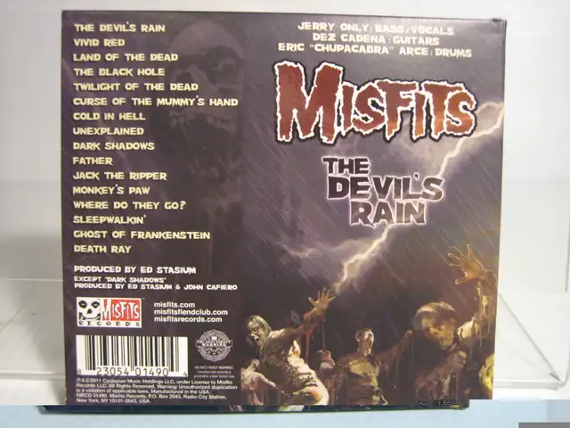 MISFITS - THE DEVIL'S RAIN  COMPACT DISC CD in Arts & Collectibles in London - Image 3