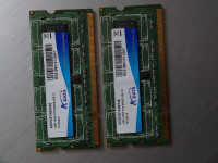 2 x 1Gb ADATA DDR2 SDRAM SO-DIMM