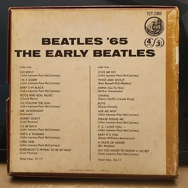 BEATLES ' 65 / THE EARLY BEATLES in CDs, DVDs & Blu-ray in Markham / York Region - Image 3