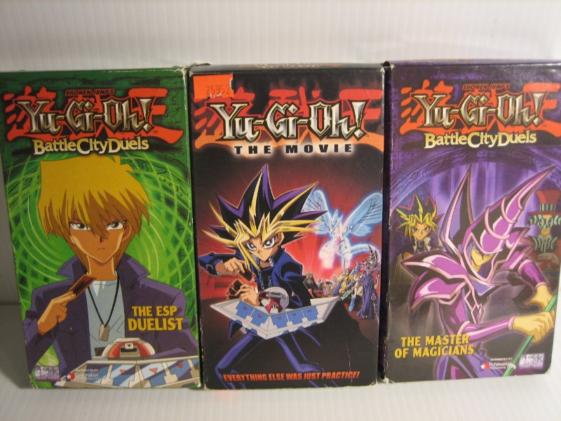 YuGiOh! THE MOVIE AND SHNEN JUMPS HOME VIDEO VHS TAPES Arts