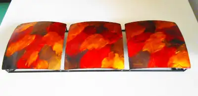 COLORFUL METAL ARTWORK WALL HANGING, View more