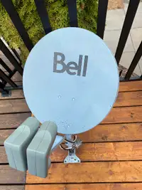 Bell Dish with 2 receivers