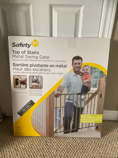 Brand New in Box Metal Swing Gate , View more