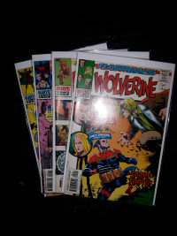 Comic Books-Flashback #1 (×4).Uncanny X-Men,X-Men,Wolverine)