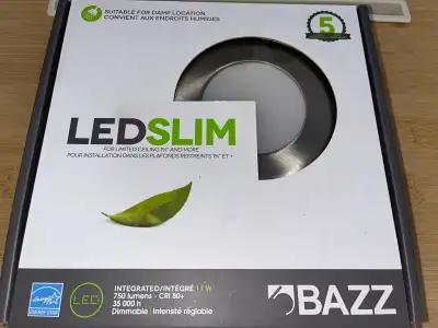 Bazz led ceiling light/lumière   , View more