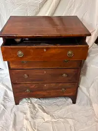 Vintage Wood Chest of four drawers