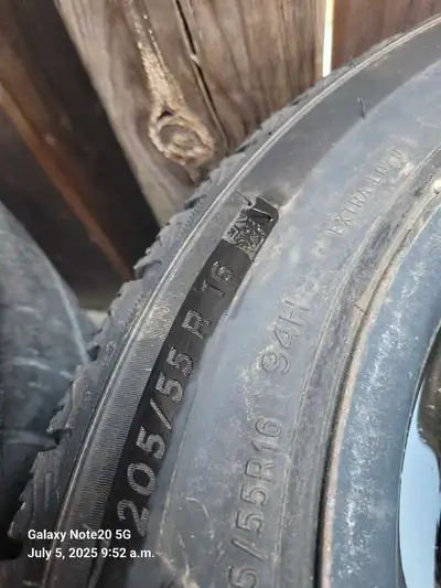 I have 4 tires micheline tires 90% treads they come with rims and tires and Toyota hubcap includes t...