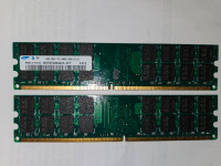 Samsung PC2-6400U DDR2 Ram Memory 800mhz 8gb (2x4gb)