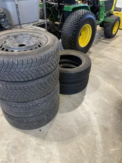 Tires • 4 × Michelin X-ICE winter tires • Size: 205/65 R16 • Tread depth: 8/32” on all four — approx...