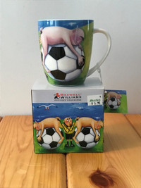 Brand New Maxwell Williams "Soccer Fever" Mug