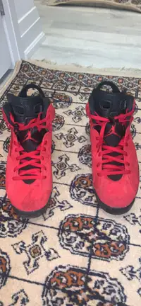 Red Jordan 6 Size 11