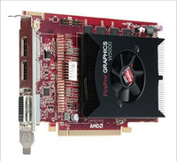 AMD Firepro W5000, W9100, Quadro K5000, and M6000, GTX Titan X.