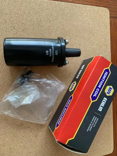 Echlin ignition coil sold by NAPA. This is a coil designed to run with a ballast, so is referred to...