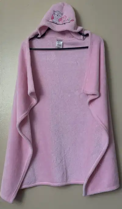 Baby Hooded Pink Bath Towel, View more