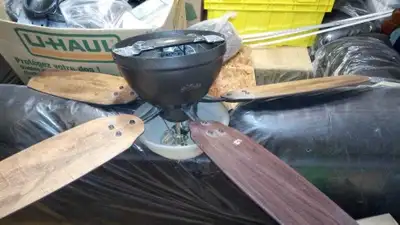 Hunter 3 speed Ceiling Fan with LED lighting, View more