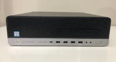 HP EliteDesk SFF PC/Intel Core i5-8500/8GB DDR4/256GB SSD/Win 11, View more