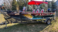 1993 Lund Boat Pro V 16 ft