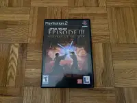STAR WARS EPISODE III (3) PS2 (PLAYSTATION 2) COMPLETE IN CASE