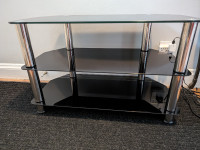 Glass TV Stand