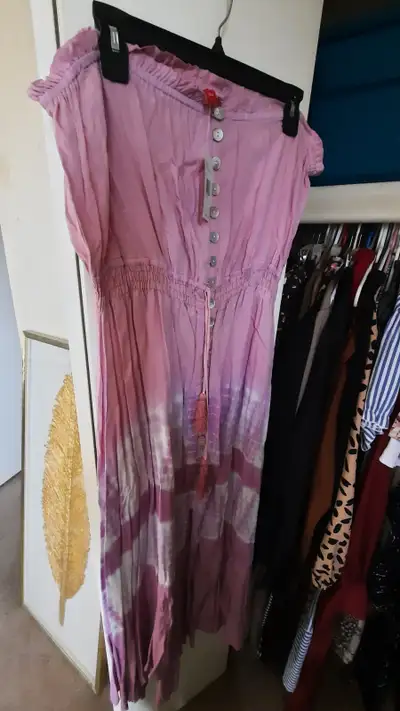 Guess - Harley Strapless Tie Dye Maxi Dress, View more