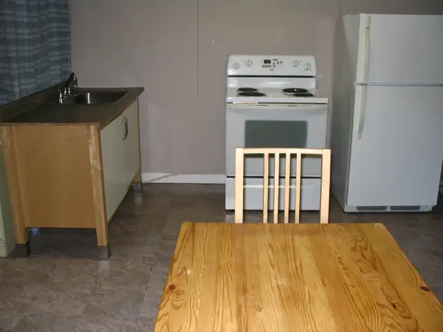 Bright, basement Bachelor Apartment.