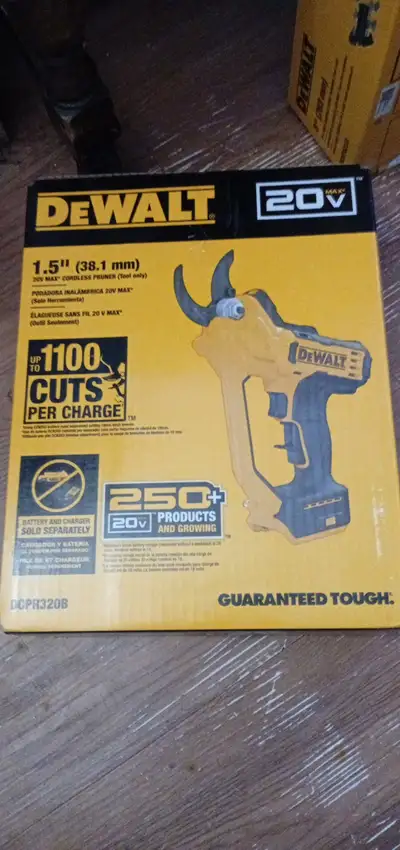 Trimmer and Max Cordless Pruner PUO & Cash Only Ibm