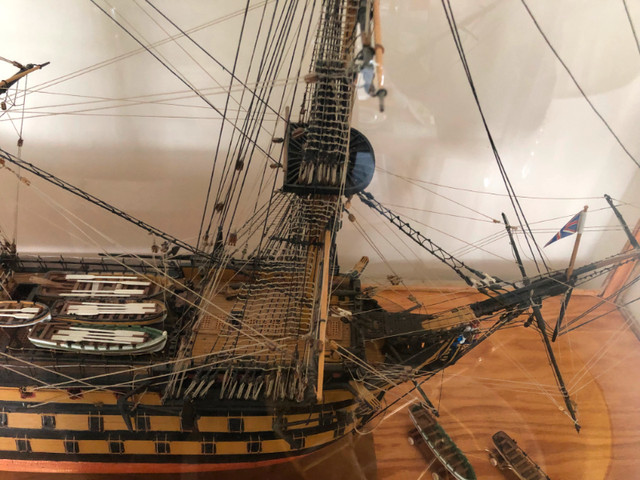 40" PROFESSIONAL MODEL OF HMS VICTORY in Arts & Collectibles in Bedford - Image 4