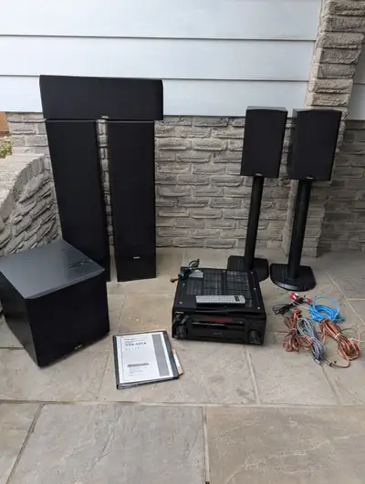Early 2000's high quality and well respected home surround sound theater system. Was seldom used and...