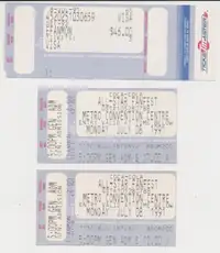 All Star Fanfest -July 8-1991-Stubs x 2-Metro Convention Centre