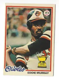 1978 O-Pee-Chee/OPC Baseball #154 Eddie Murray Rookie Card