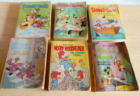 Big Little Books (6) Mickey Mouse, Other Comic Digest Lots